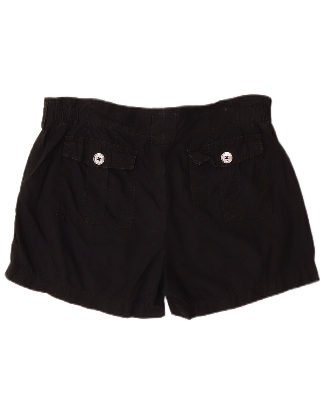 Michael Kors Dame Casual Shorts US 6 Medium W32 Sort Bomuld