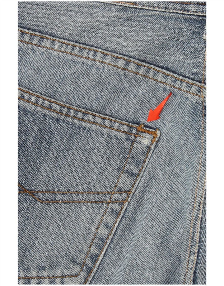 Rifle Herre Denim Shorts W33 Medium Blue Bomuld