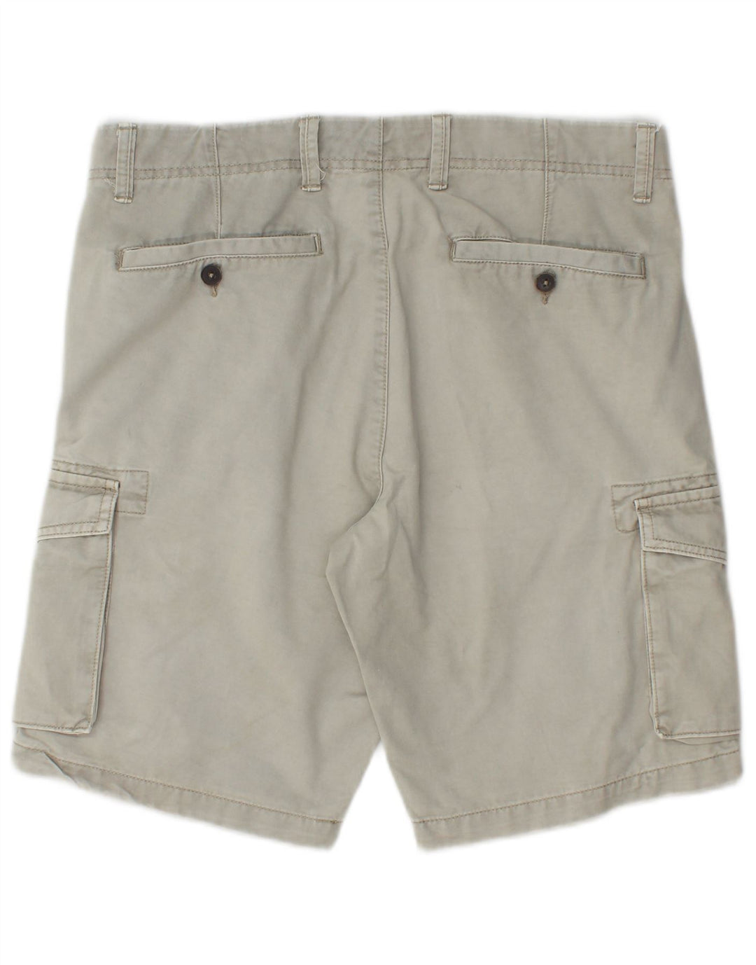 OVS Herre Cargo Shorts IT 48 Medium W33 Grå Bomuld