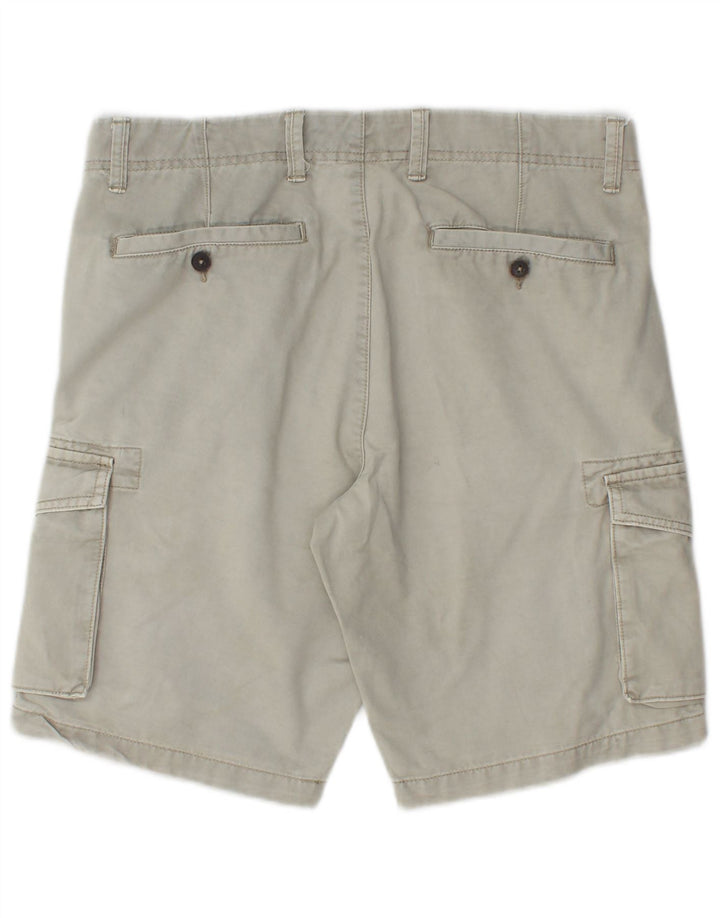 OVS Herre Cargo Shorts IT 48 Medium W33 Grå Bomuld