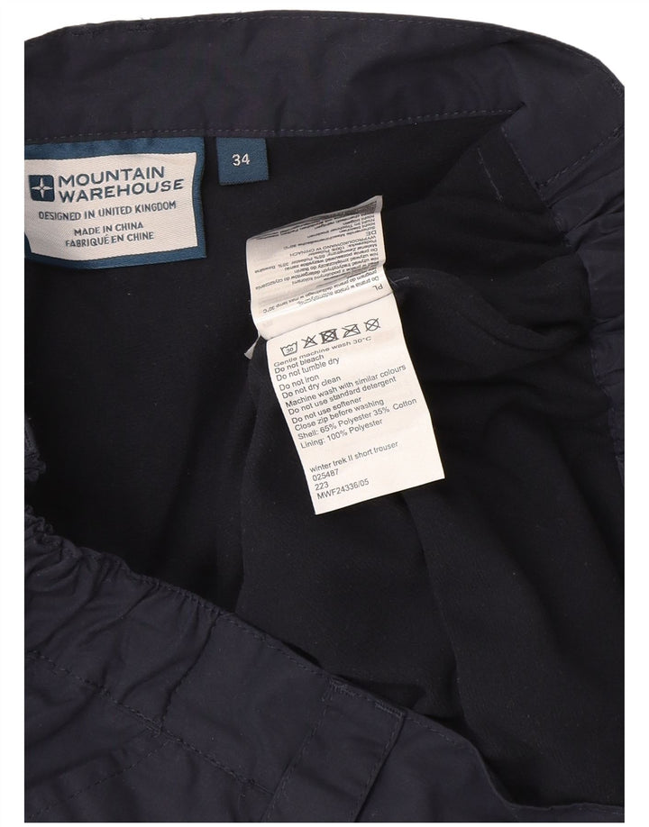 Mountain Warehouse Herre Cargo Windbreaker Bukser W34 L30 Navy Blue