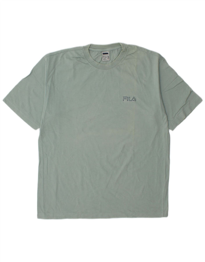 Fila Herre T-Shirt Top Lille Grøn