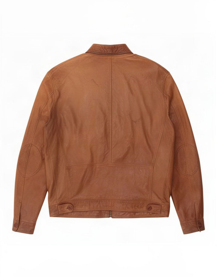 Conbipel Herre Læderjakke IT 54 XL Brun