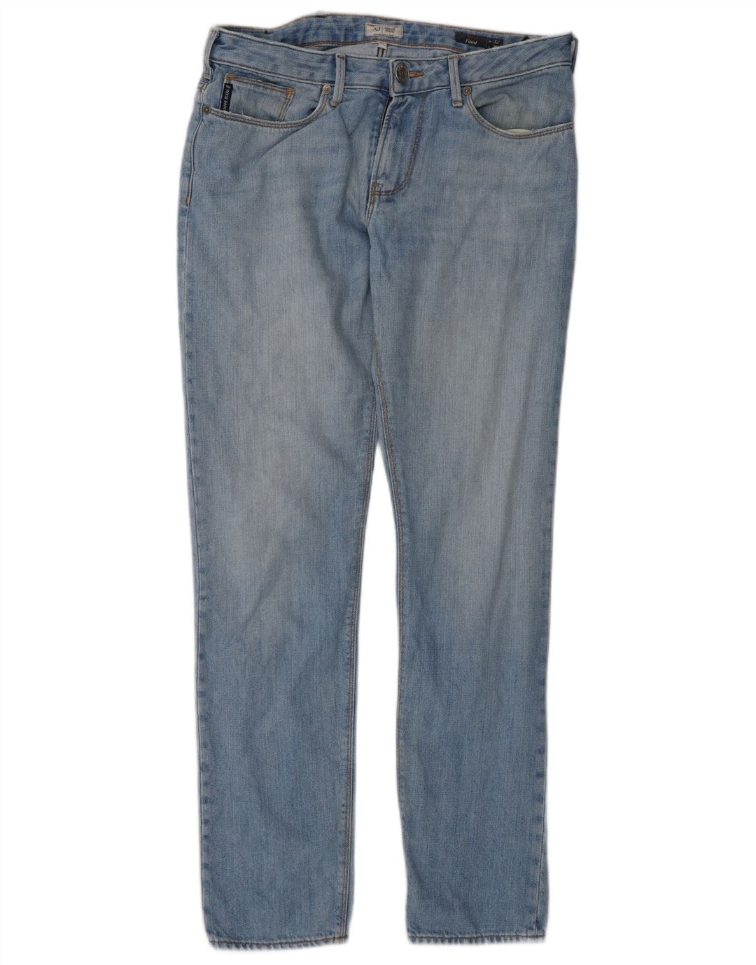 Armani Herre Slim Jeans W32 L30 Blå Bomuld