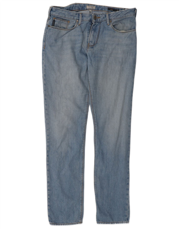 Armani Herre Slim Jeans W32 L30 Blå Bomuld