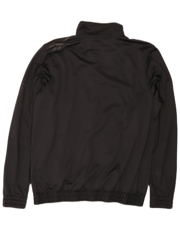 REEBOK Herre grafisk træningsdragt Topjakke Medium Sort Polyester