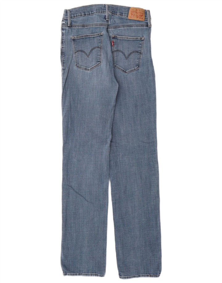 LEVI'S Lige jeans med slankende pasform til kvinder W28 L32 blå bomuld