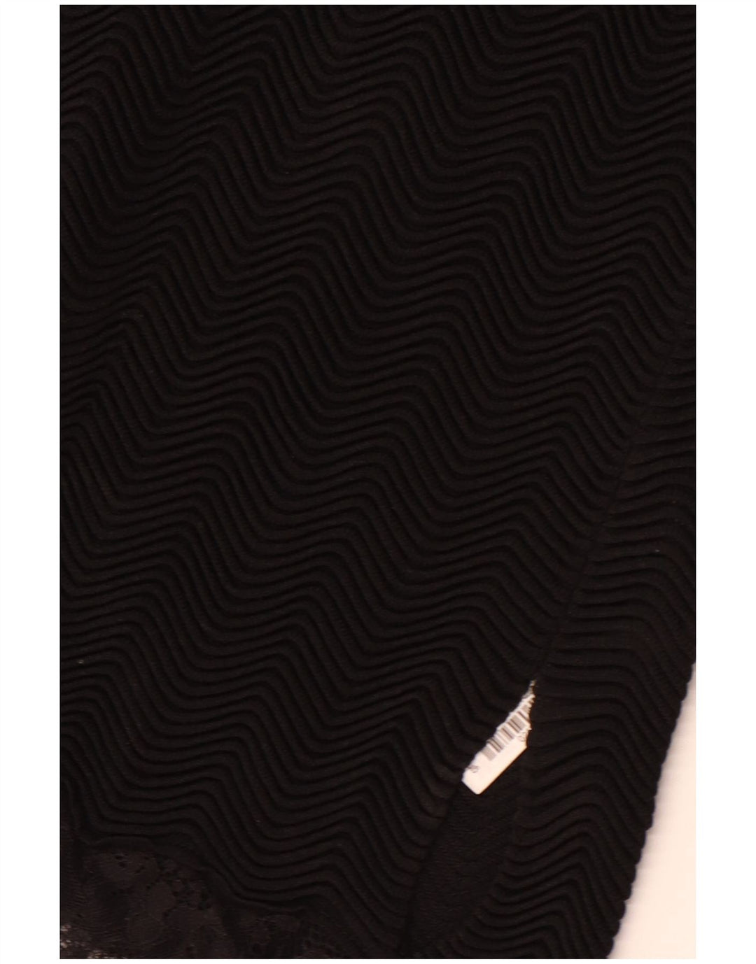 ZARA Dame ærmeløs Lace Maxi Dress UK 8 Small Black Viscose