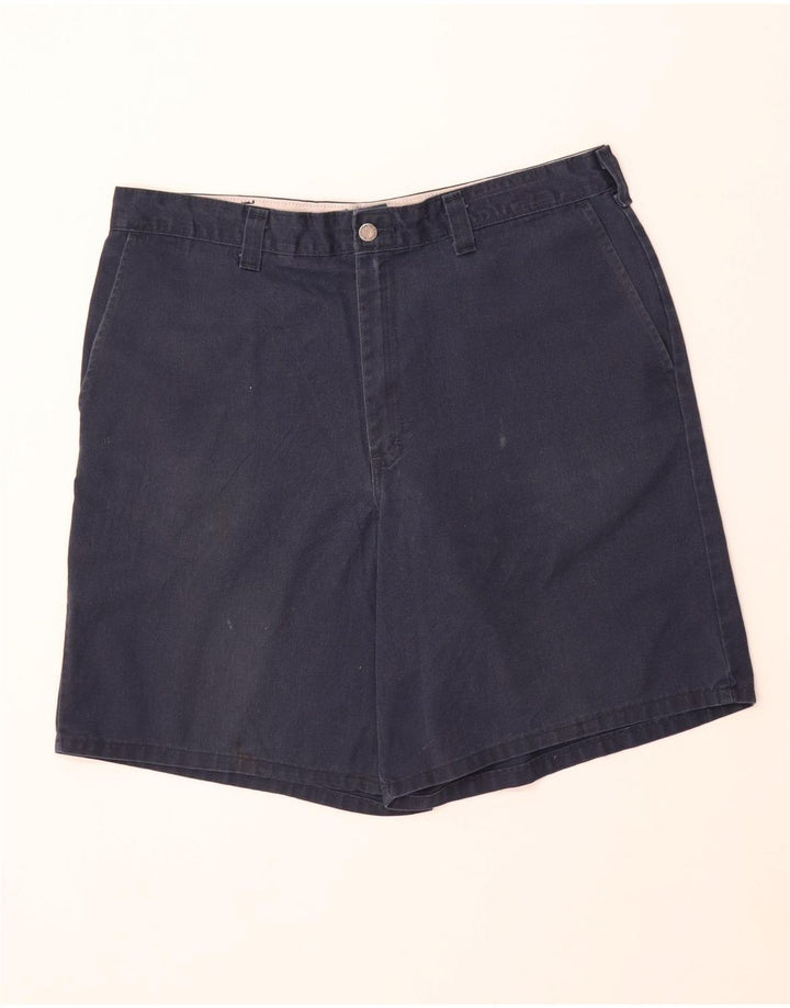 DICKIES Mens Cargo Shorts W36 Large  Navy Blue Polyester
