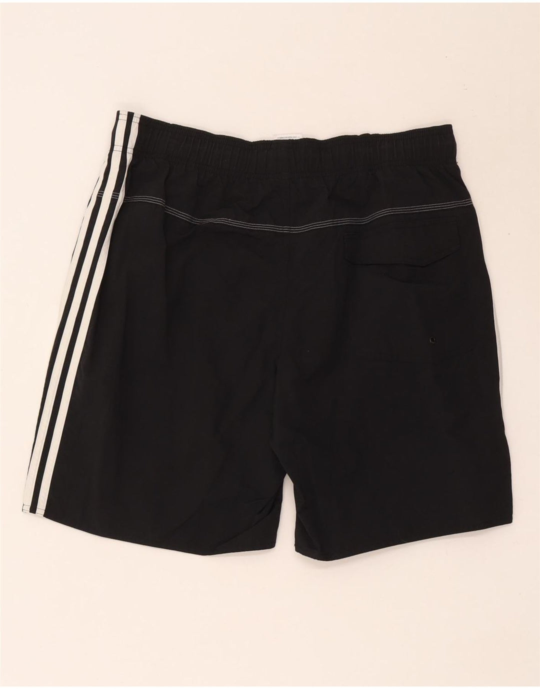 Adidas Sportshorts til mænd, store sorte polyester