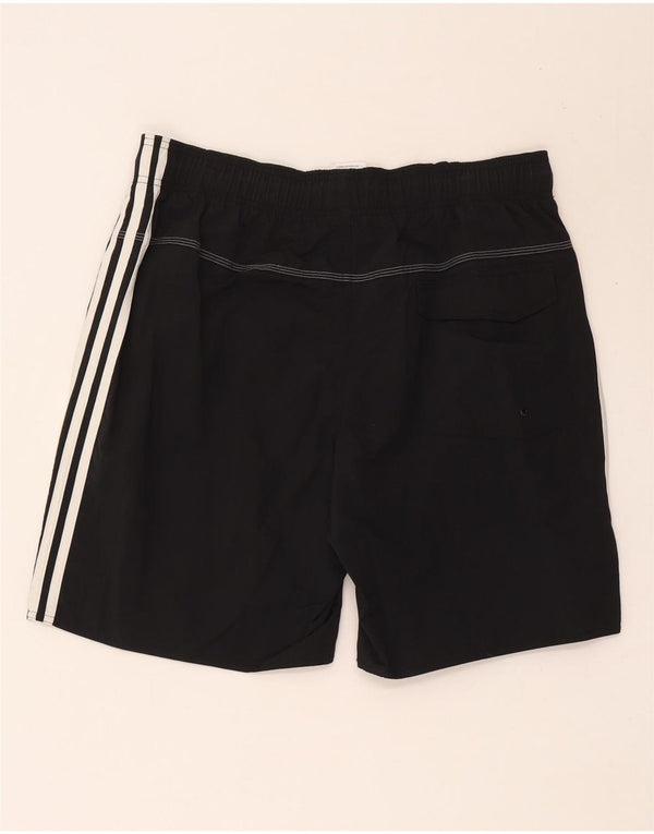 Adidas Sportshorts til mænd, store sorte polyester