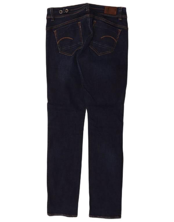 G-Star Dame Midge Slim Jeans W33 L34 Marineblå