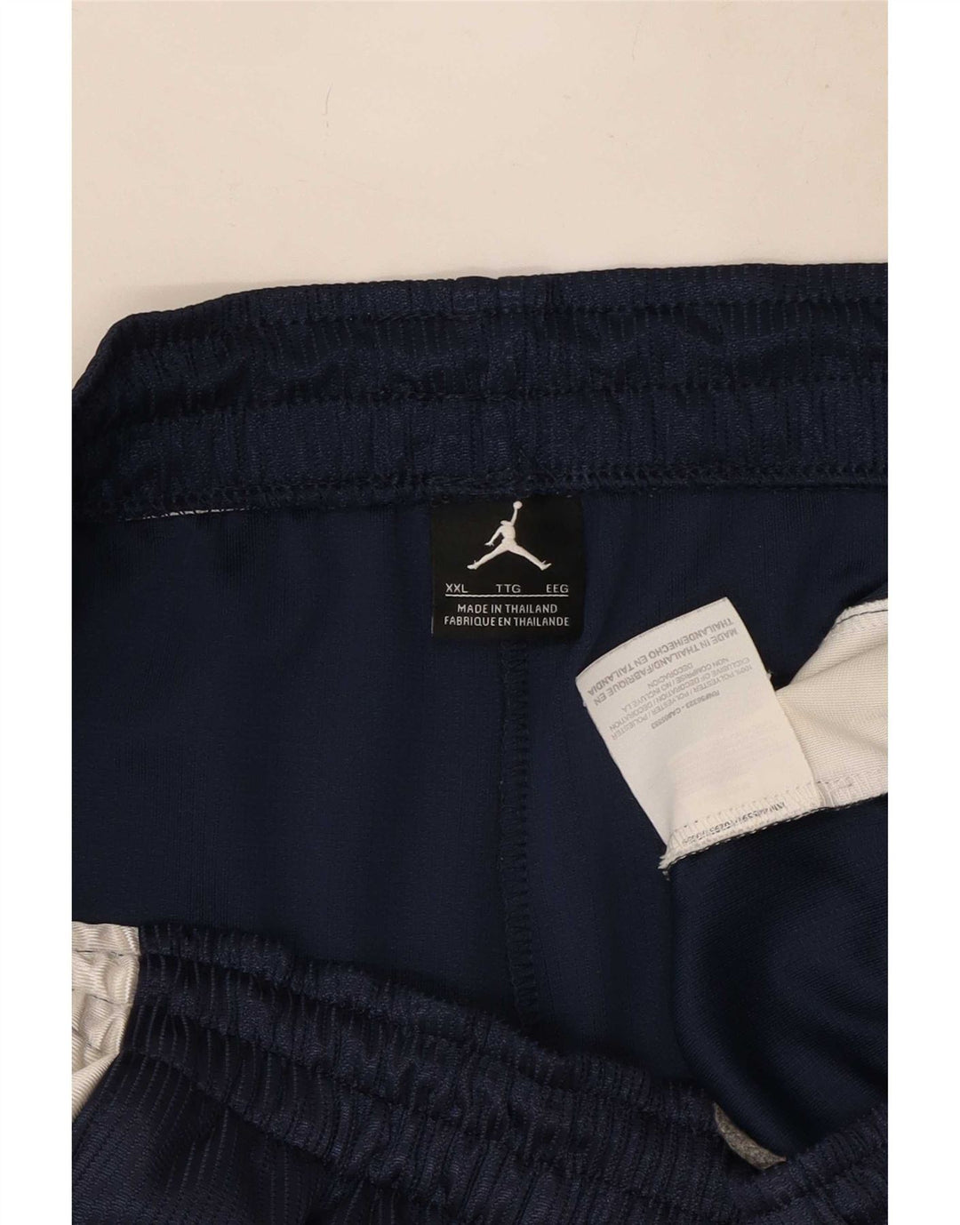 Jordan Herre Sportshorts 2XL Navy Blue Colourblock Polyester