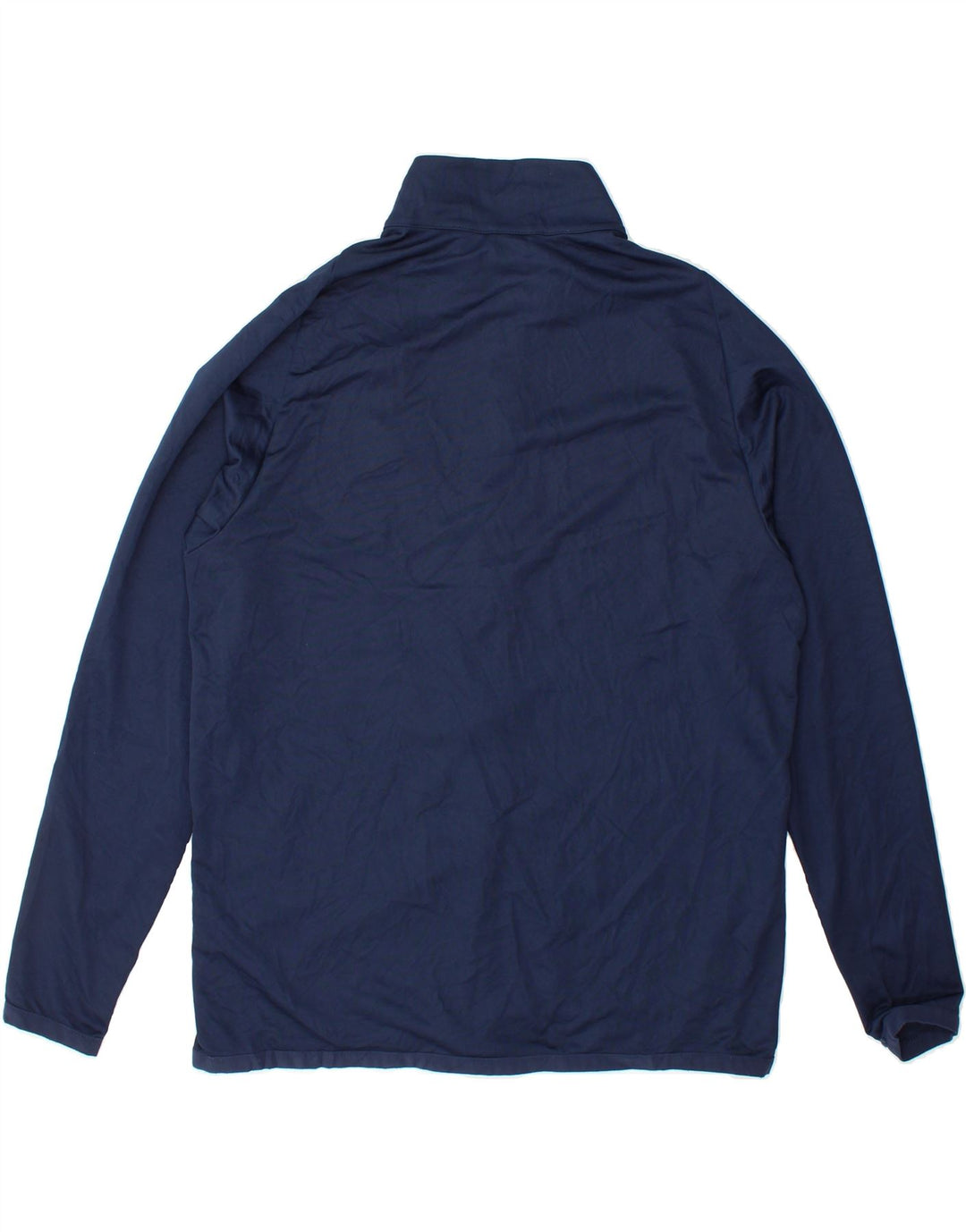 NIKE Mens Football Tracksuit Top Jacket Medium Navy Blue Polyester Vintage Nike and Second-Hand Nike from Messina Hembry 