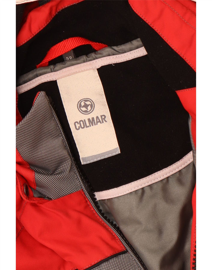 Colmar Skijakke med hætte til mænd EU 52 Large Red Colourblock