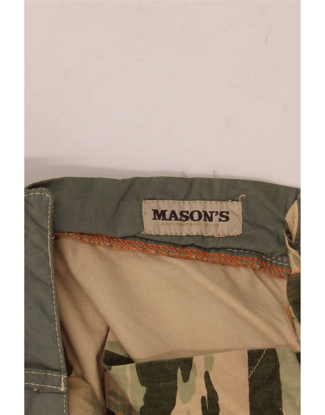 Mason's Mens Joggers Cargo Bukser W32 L34 Grøn