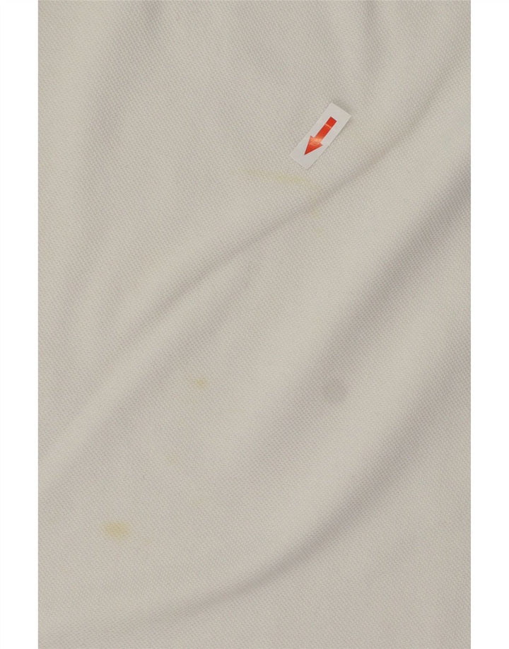 HENRI LLOYD Rugby Polo Shirt til mænd XL Hvid Bomuld