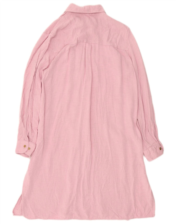 U.S. Polo Assn. Dame skjortekjole EU 38 Medium Pink Viscose