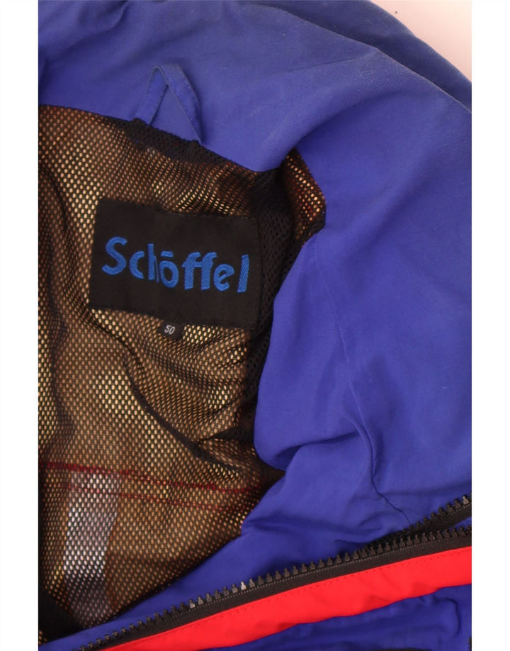 Schoffel Regnjakke med hætte til mænd EU 50 Large Rød