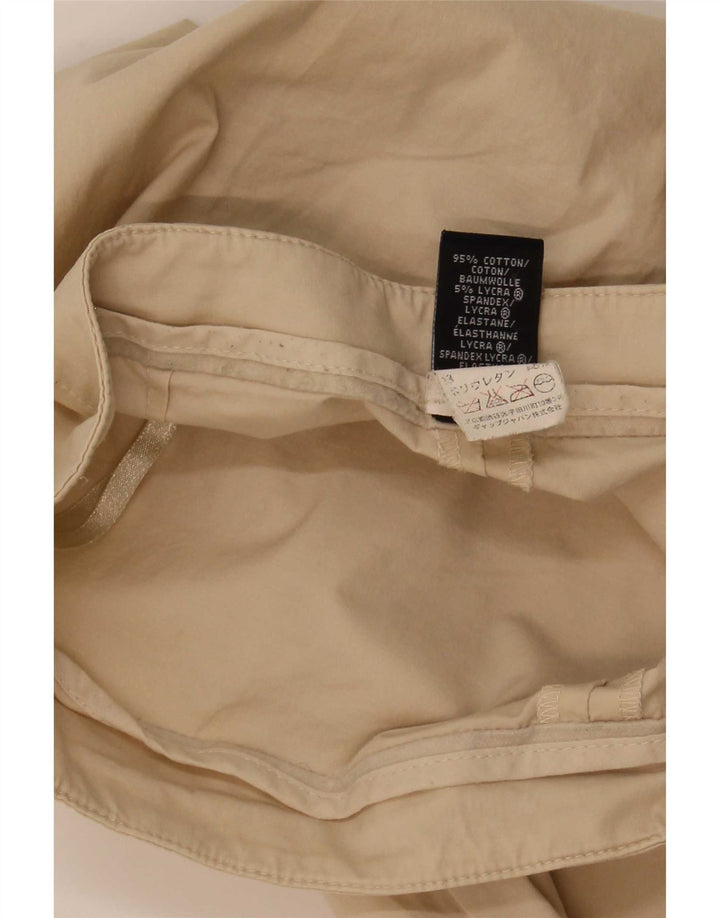 Gap Womens Cropped Trousers US 8 Medium W29 L23 Beige Bomuld