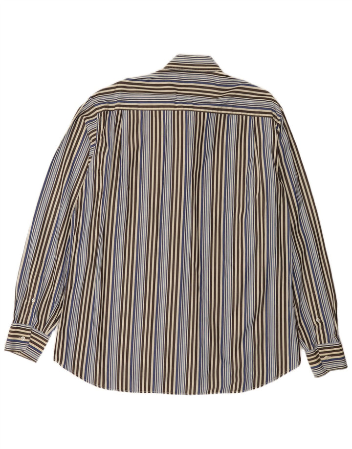 PAUL & SHARK Herre Yachting Shirt Stor flerfarvet stribet bomuld