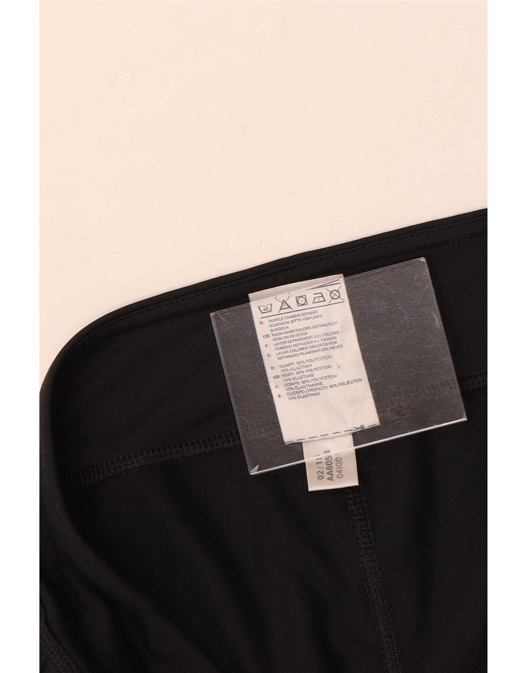Adidas Dame Capri Leggings UK 16 Large Black Polyester