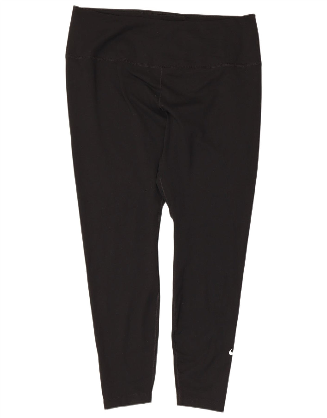 Nike Dame Dri Fit Leggings UK 20 2XL Sort Polyester