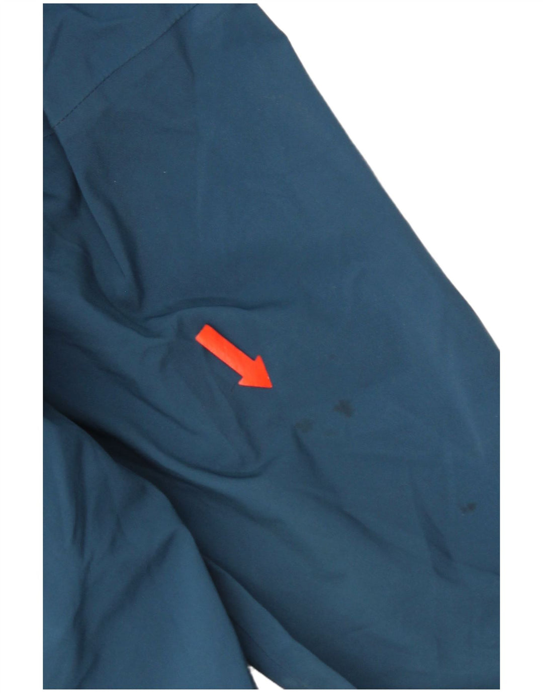 Rohan Herre Hooded Windbreaker Jacket UK 38 Medium Blue Polyamide