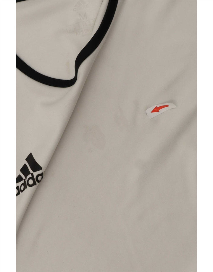Nike Aeroready T-Shirt Top Medium White Colourblock Polyester
