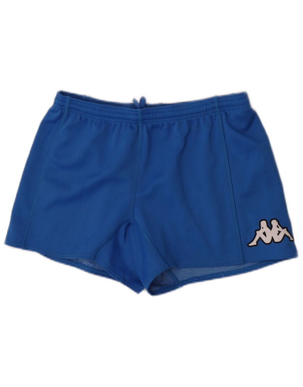 Kappa Boys Sports Shorts 13-14 År 2XL Blå Polyester
