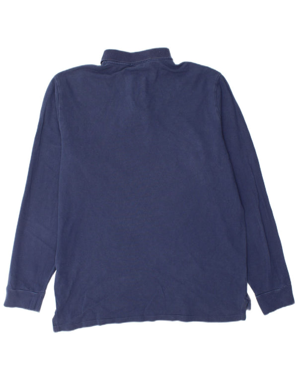 POLO RALPH LAUREN Herre Custom Slim Fit Polo Shirt Large Navy Blue