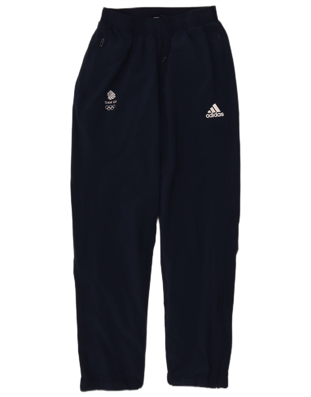 Adidas Herre Team GB Træningsdragt Bukser Medium Navy Blue Polyester
