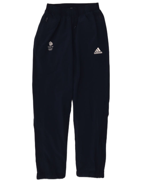Adidas Herre Team GB Træningsdragt Bukser Medium Navy Blue Polyester
