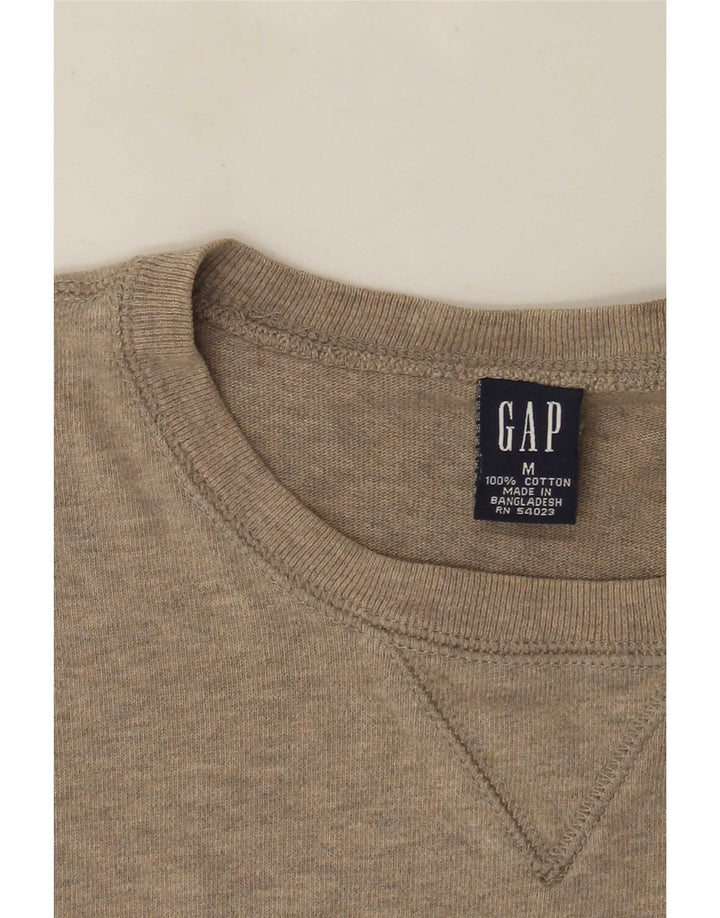 Gap Herre Top Langærmet Medium Beige Bomuld