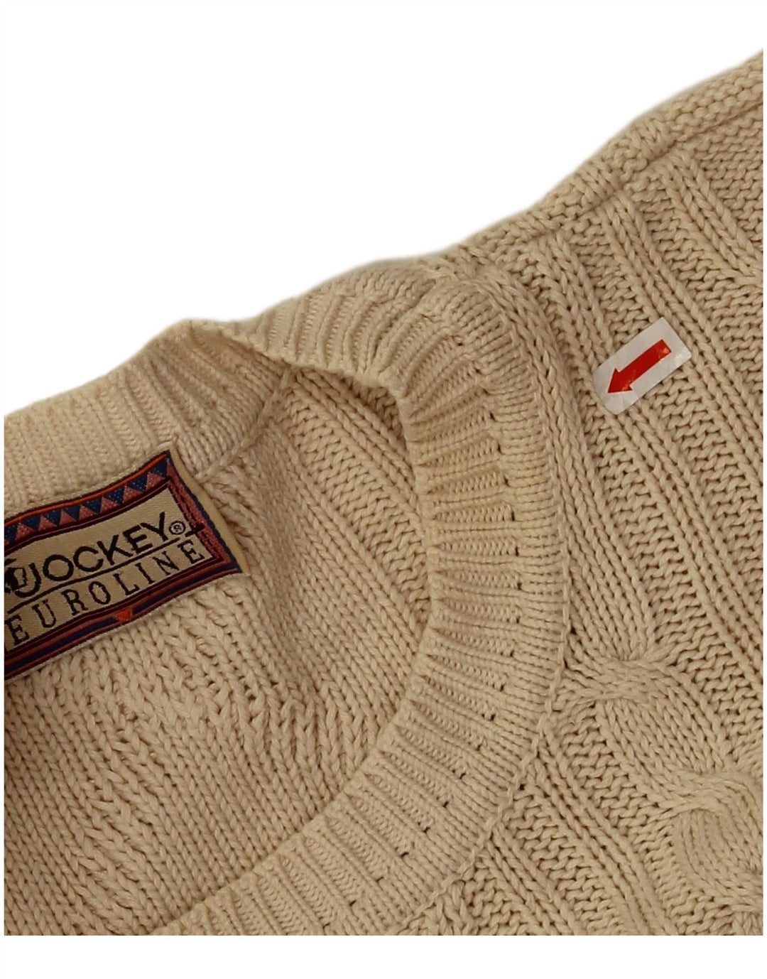 Jockey Herre Crew Neck Jumper Sweater Stor Beige
