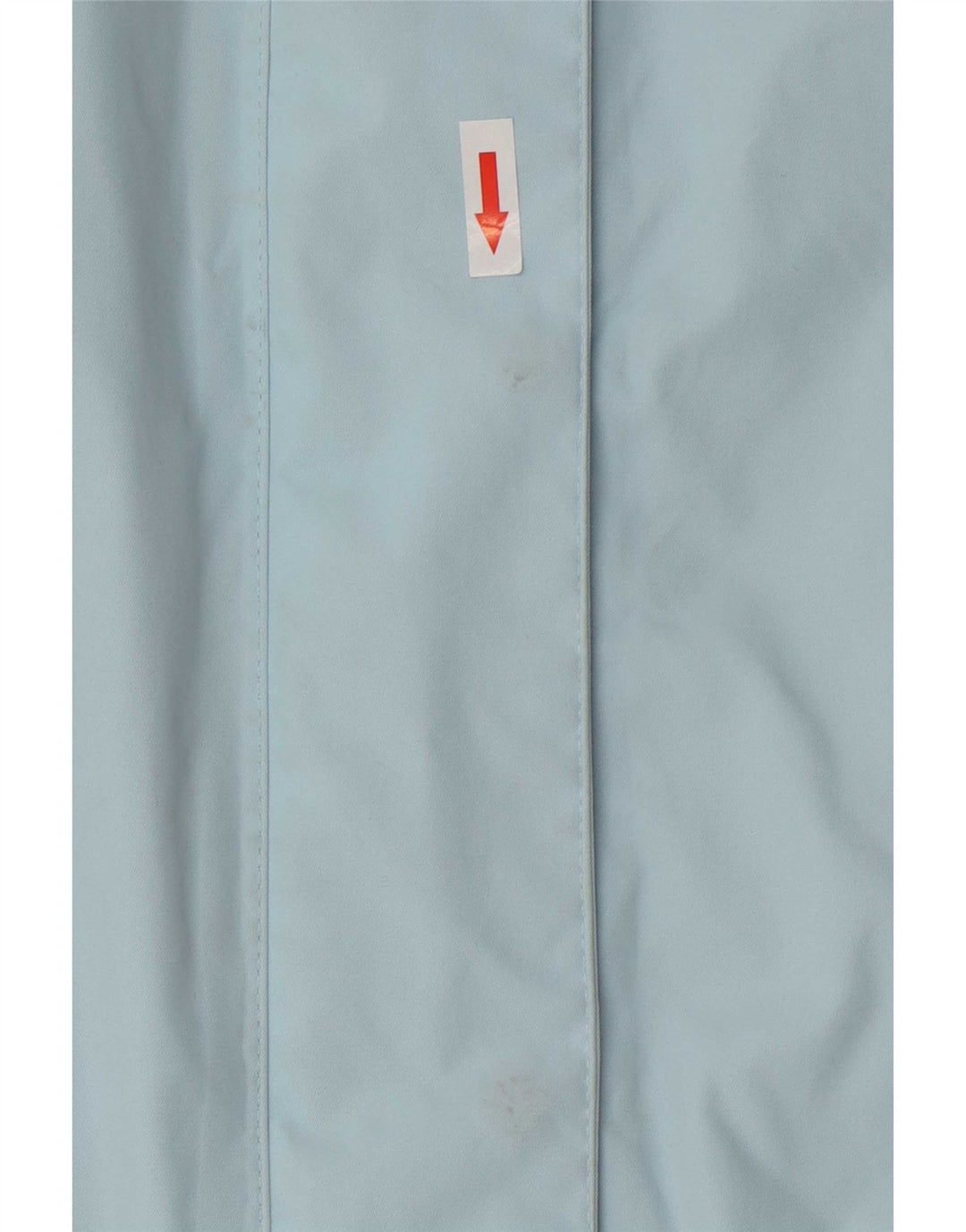 Jack Wolfskin Dame Regnjakke med hætte UK 10 Small Blue Colourblock