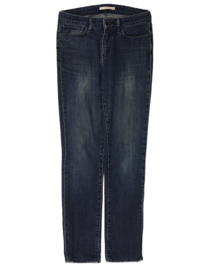 Levi's Dame 712 Slim Jeans W29 L30 Blå Bomuld
