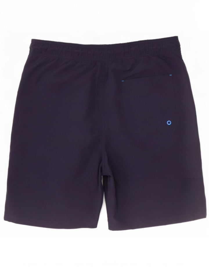 Mckenzie Herre grafiske svømmeshorts Medium Navy Blue Polyester