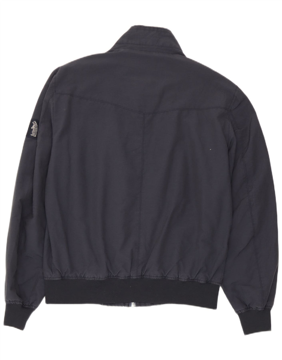 Refrigue Herre Bomber Jacket UK 42 XL Navy Blue Nylon