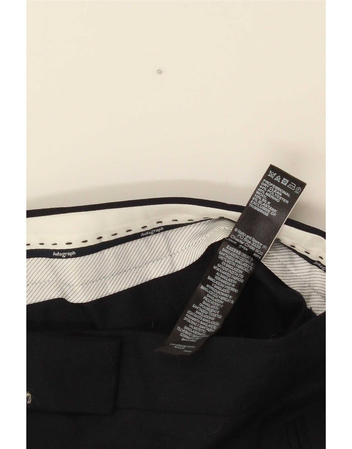 Marks & Spencer Chinobukser til kvinder UK 12 Medium W32 L30 Marineblå