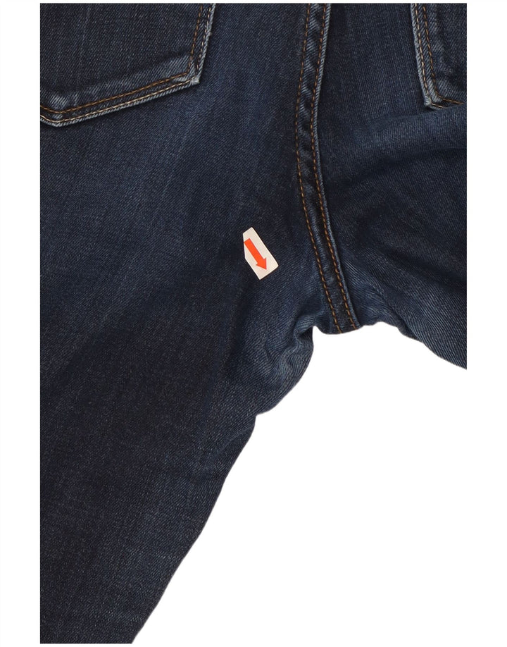 Levi's Slim Jeans til kvinder W28 L32 Marineblå bomuld