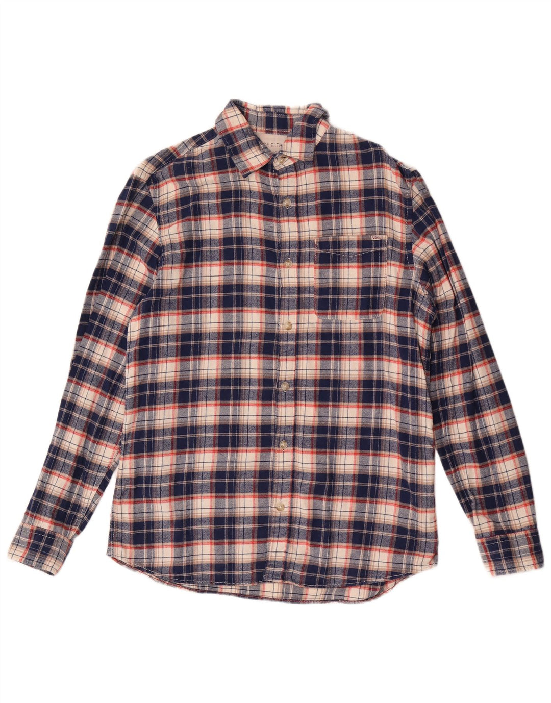 Jack & Jones Herre flannelskjorte Medium marineblå ternet bomuld