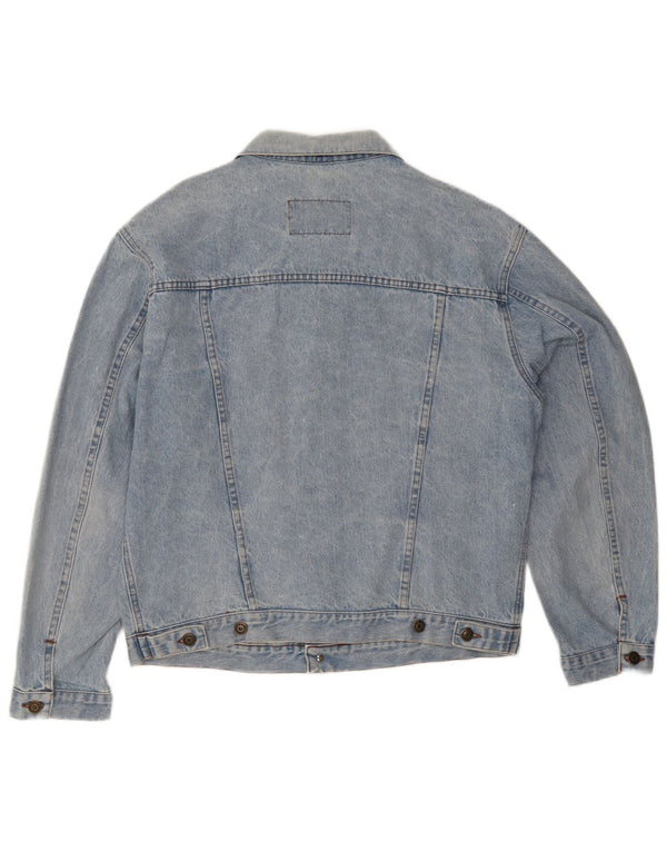 Carrera Mens Denim Jacket UK 42 XL Blue