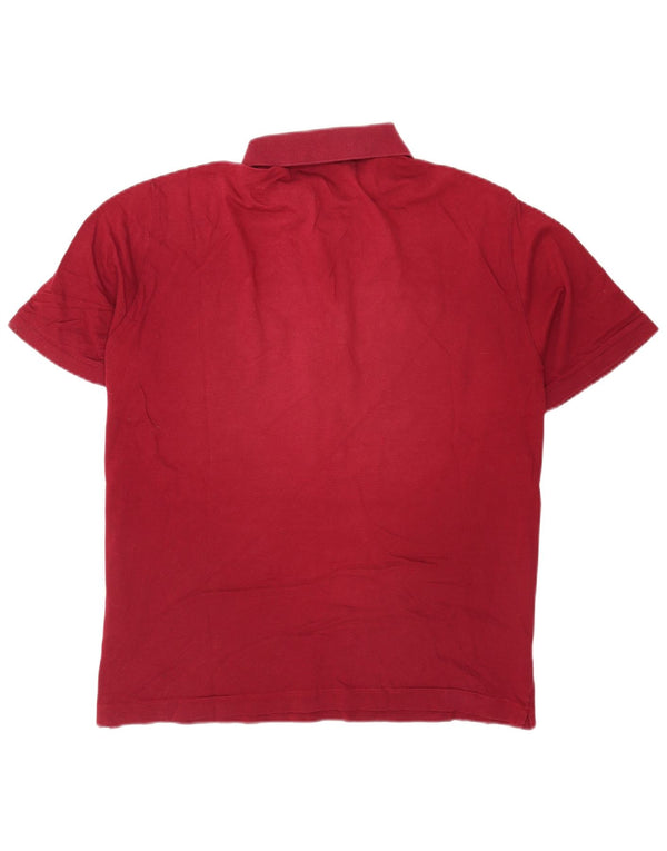 Sergio Tacchini Herre Polo Shirt IT 58 2XL Burgundy