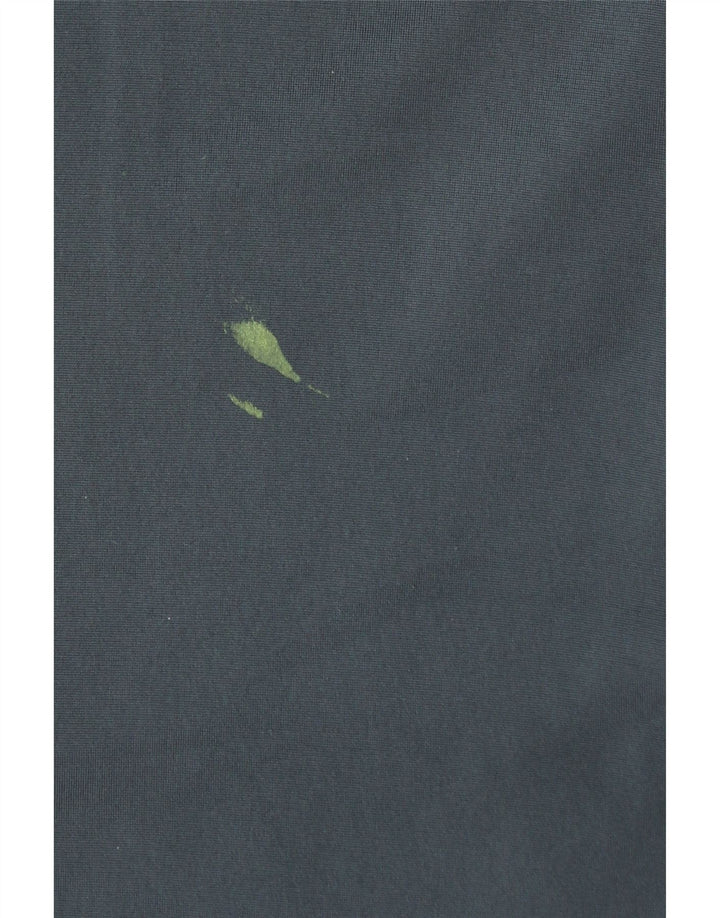 ADIDAS Træningsdragtsbukser til mænd UK 42/44 Large Blue Colourblock Polyester