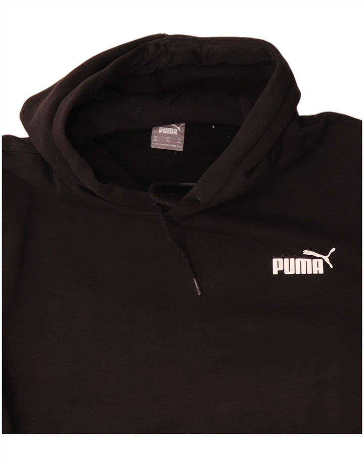 Puma hættetrøje til mænd 2XL sort bomuld