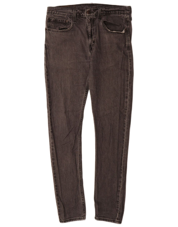 Levi's Herre 512 Lo-Ball Slim Tapered Jeans W34 L33 Grå Bomuld