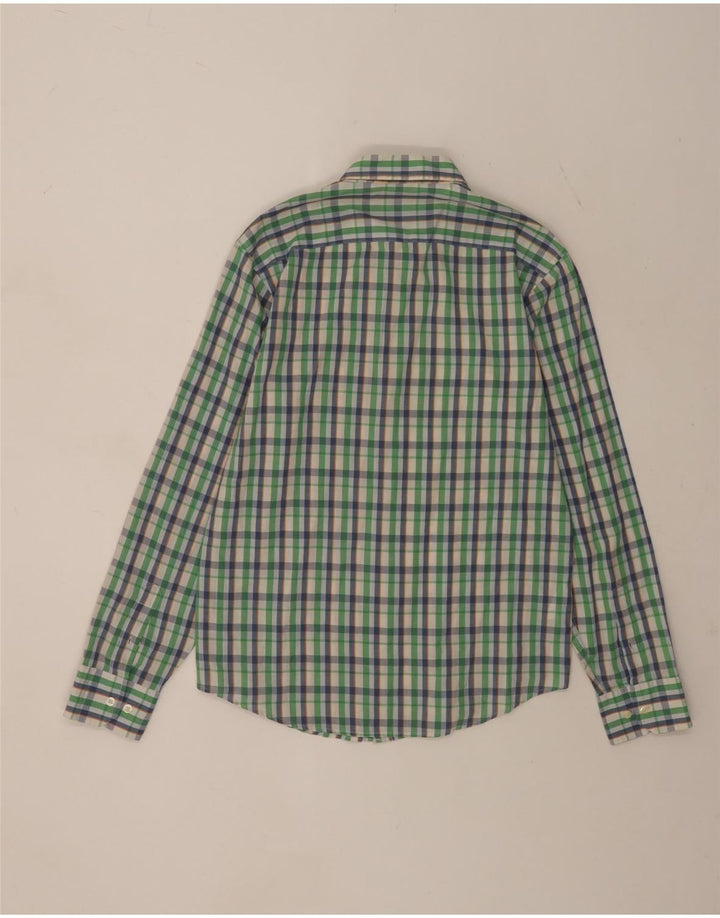Penguin Heritage Slim Fit skjorte mellemgrøn ternet bomuld