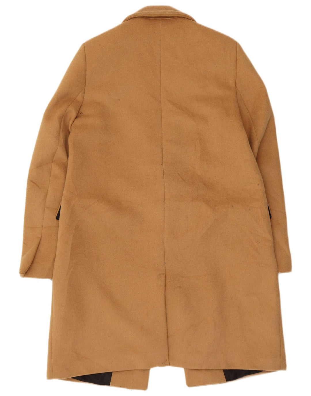 Zara Dame Overfrakke UK 14 Medium Beige