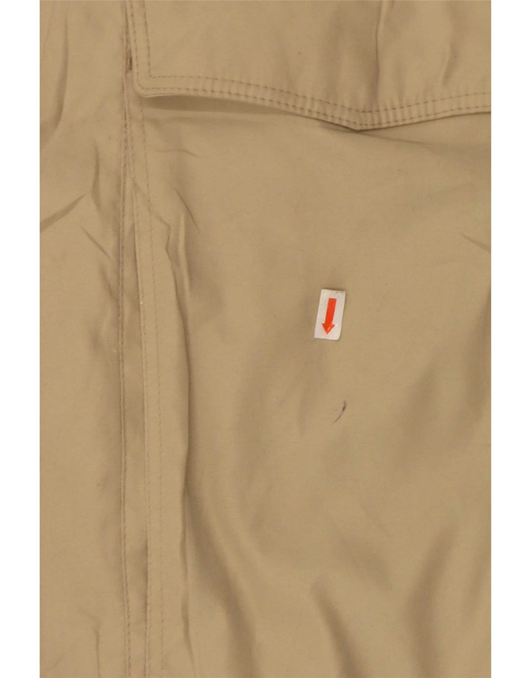 Marks & Spencer Herre Loose Fit Bomber Jacket UK 38 Medium Beige Polyester
